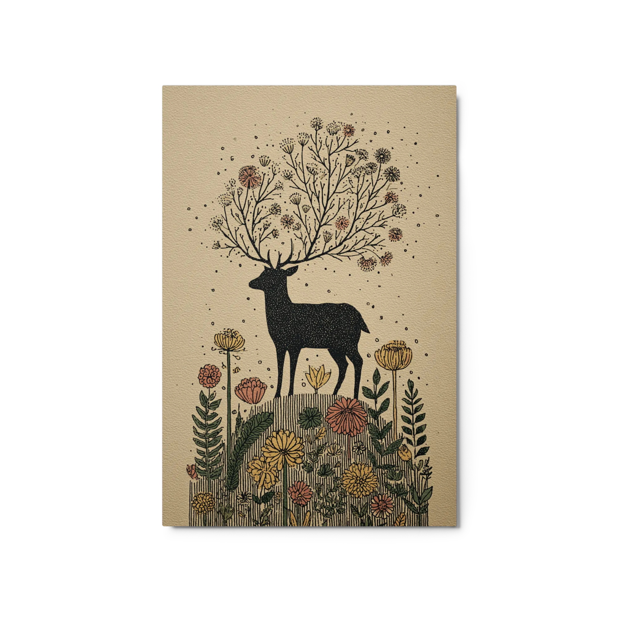 Flora Antler Stag