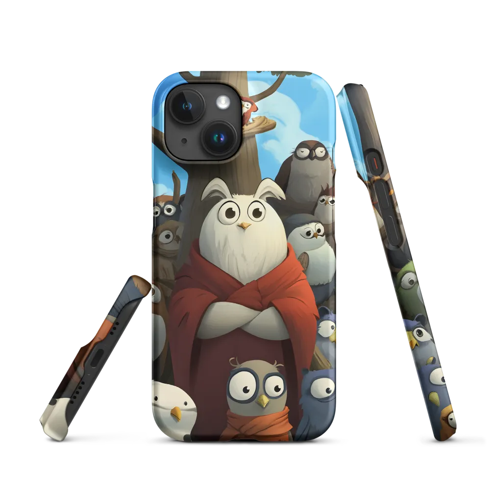 The Grand Owl Assembly | Phone Case
