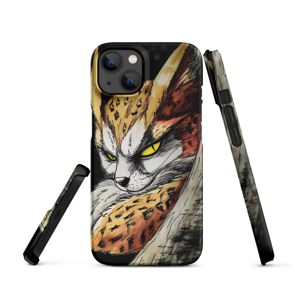 Wild Cat Illustration | Phone Case