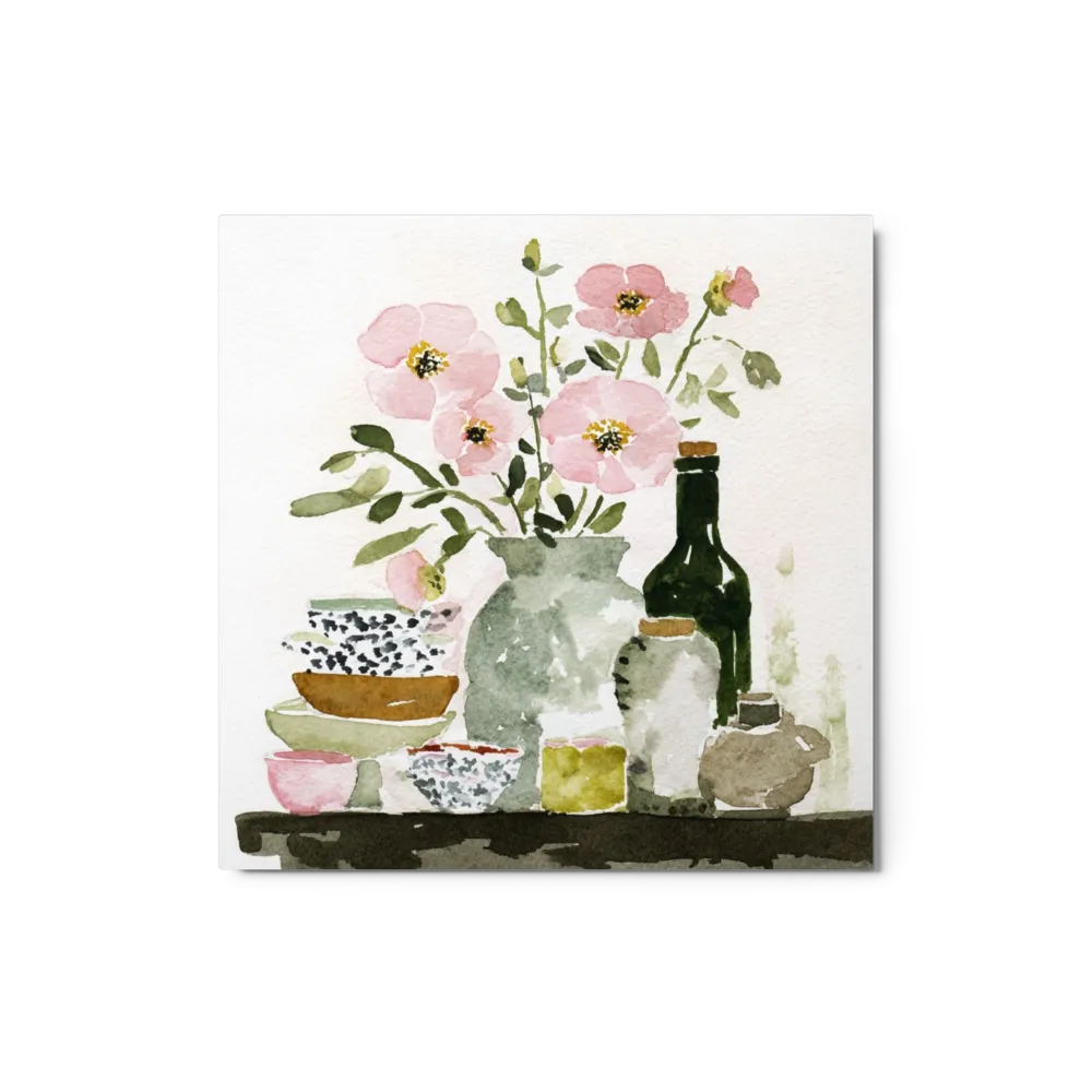 Pink Petals and Ceramics