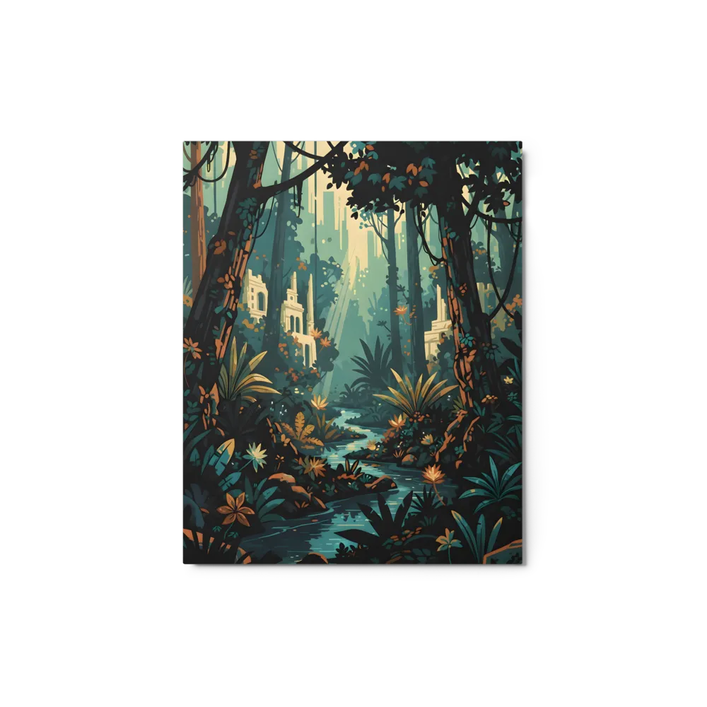 Secrets of the Lost Forest 
 Canvas | 8″x 10″