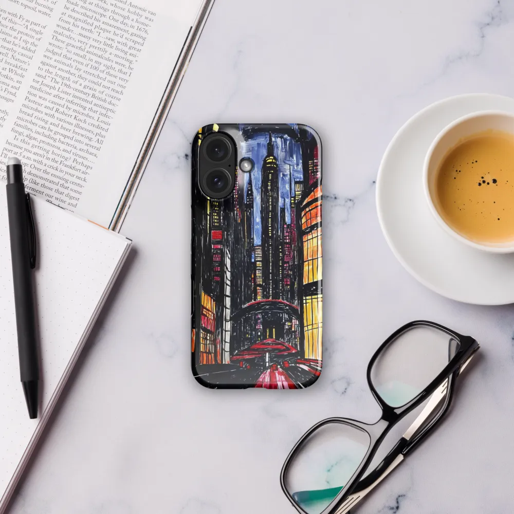 Urban Canvas at Dusk 
 iPhone 16 Pro | MagSafe® Tough Case