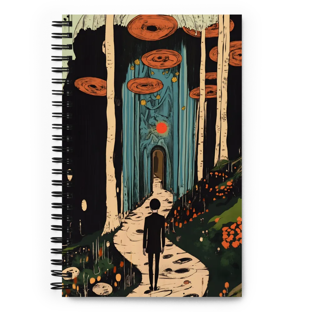 Gateway to the Unknown 
 Spiral Notebook | 140 pages