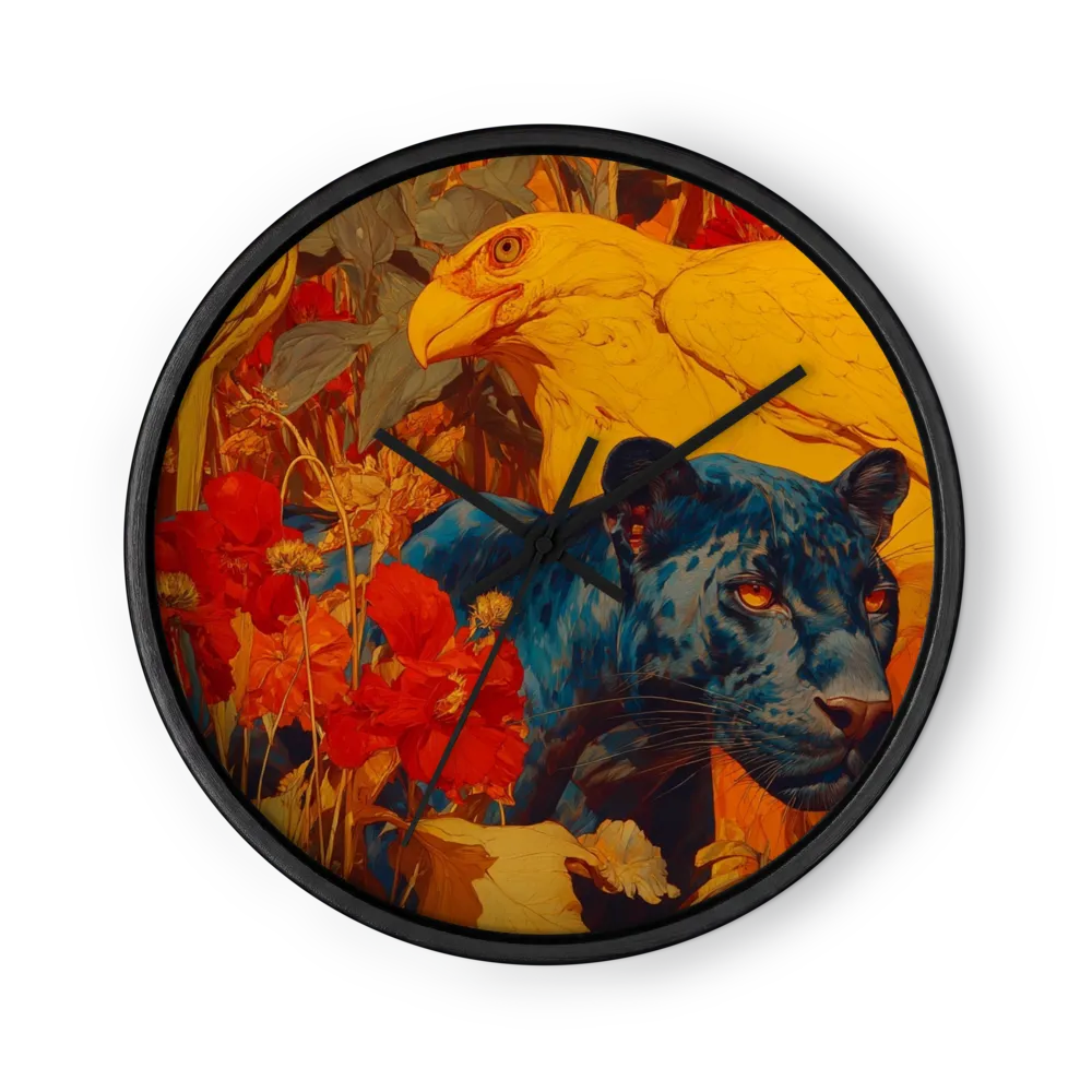 Panther in Golden Jungle