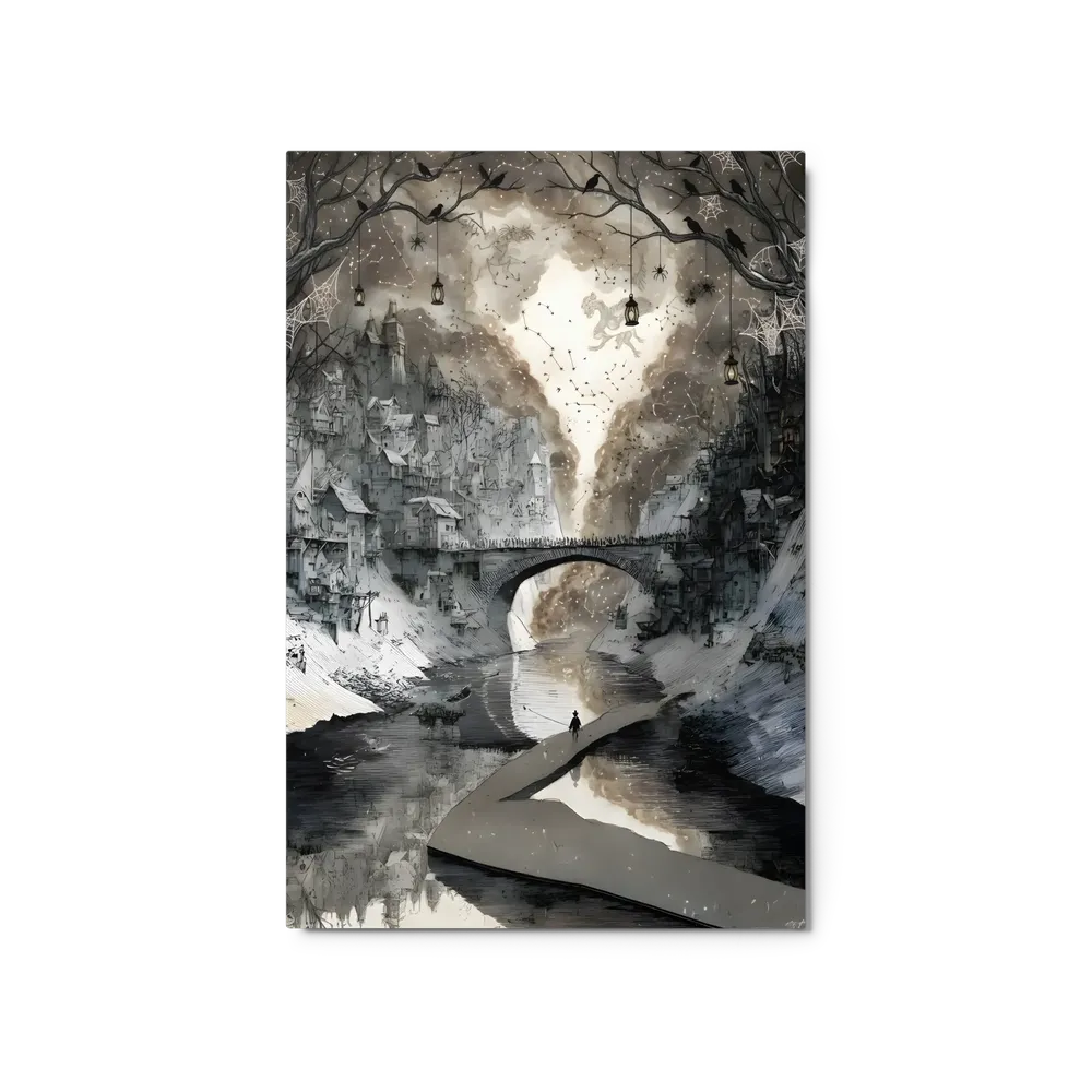 Bridge Under Stellar Sky | Art Print