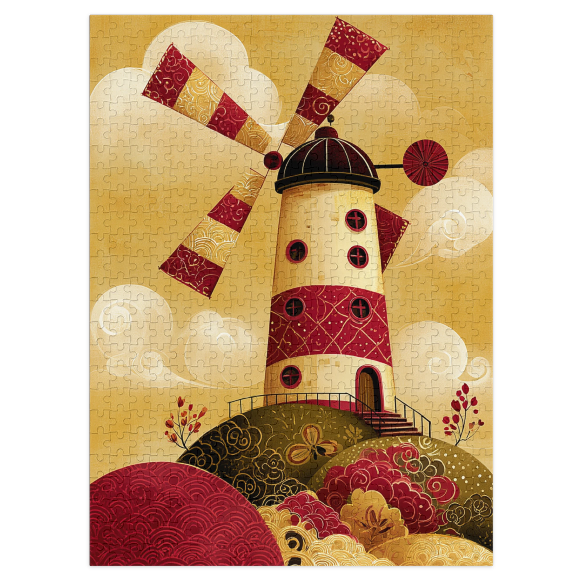 The Red Windmill | Jigsaw Puzzles