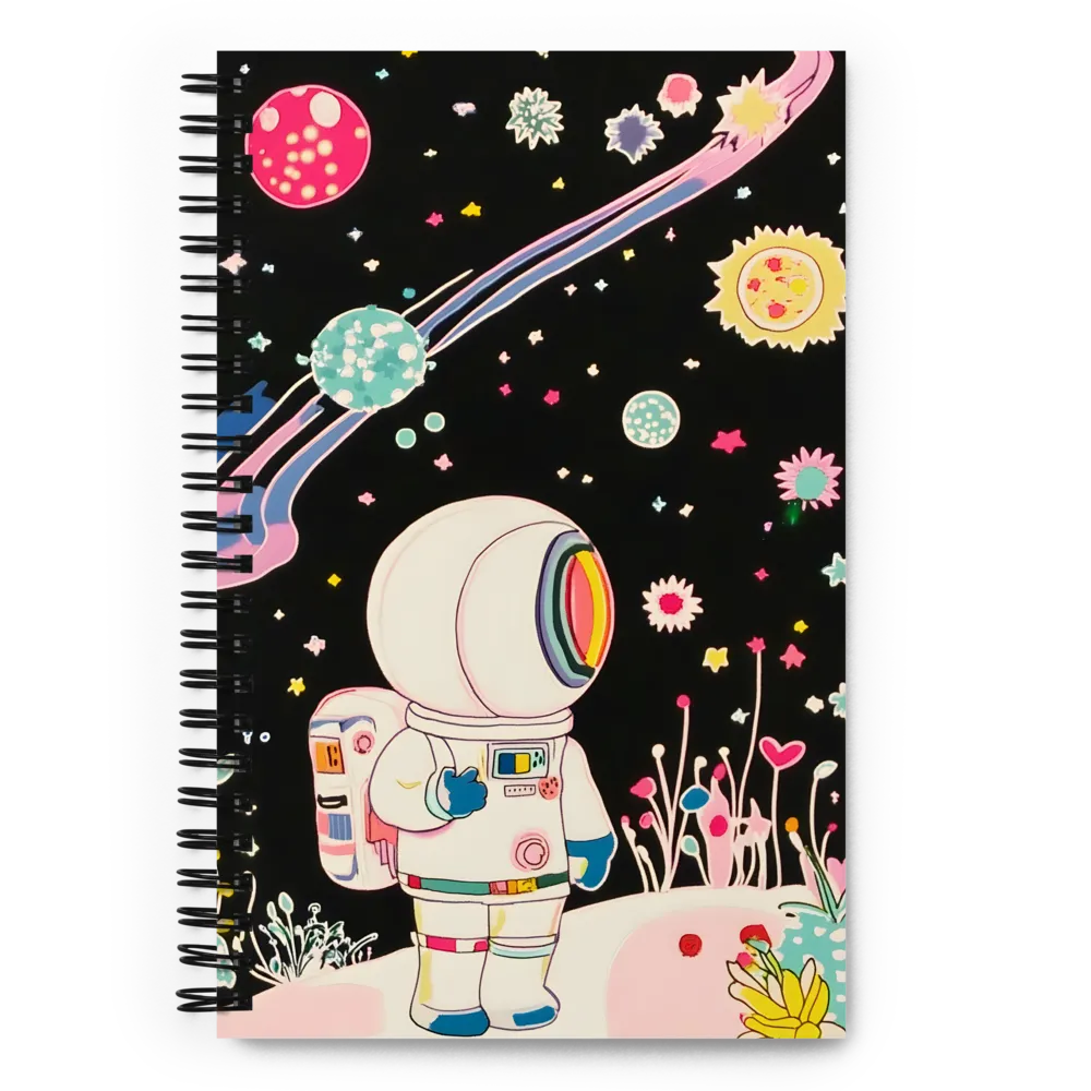 Whimsical Space Explorer 
 Spiral Notebook | 140 pages