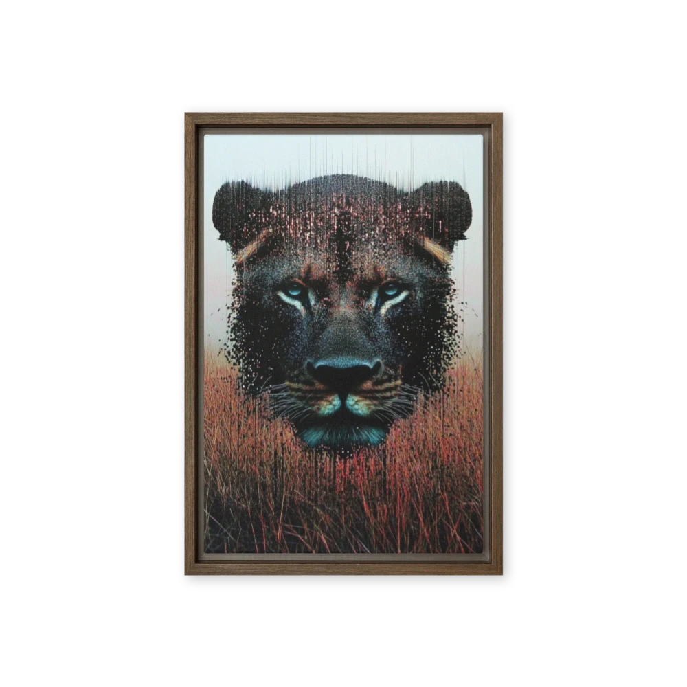 Surreal Lion Portrait