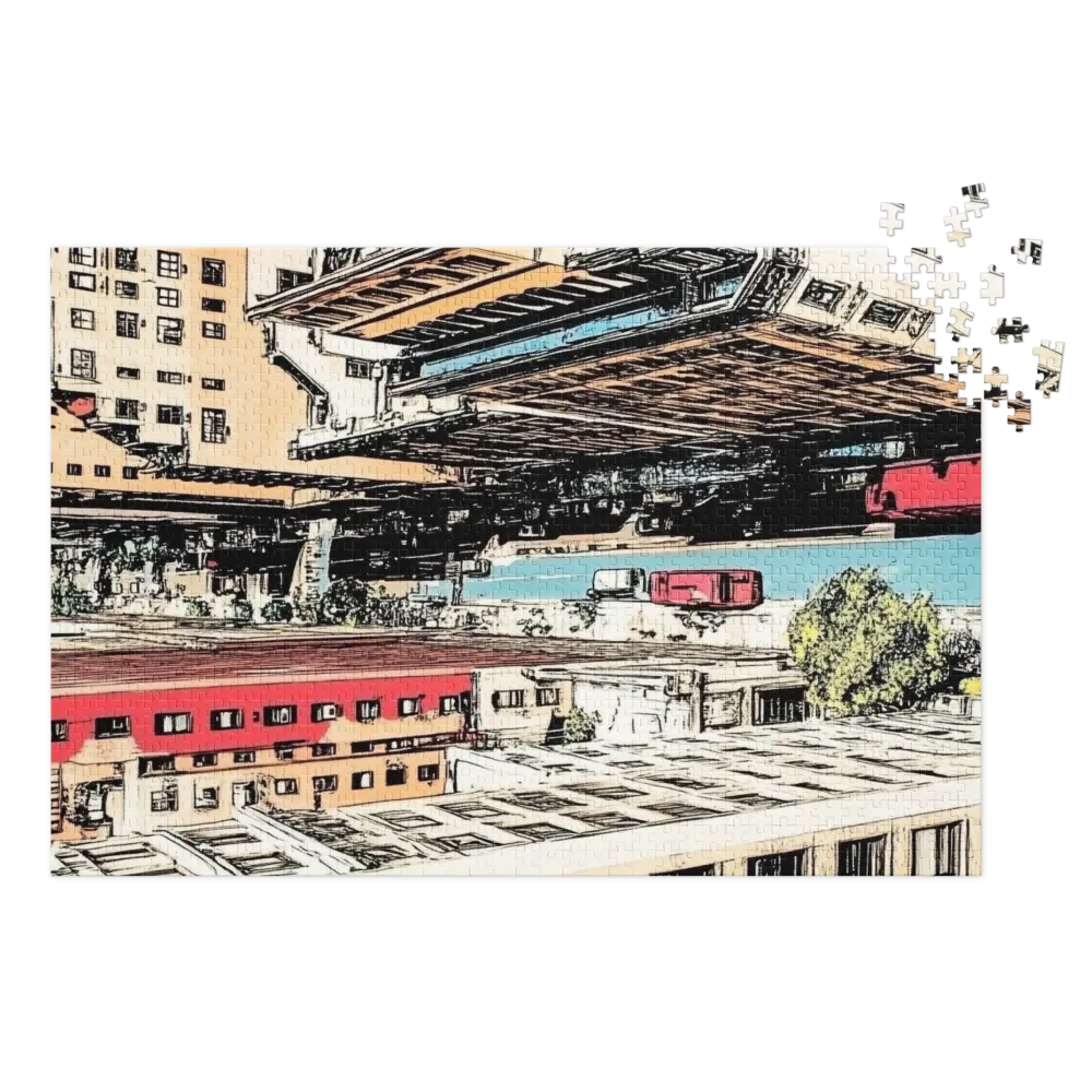 Urban Abyss 
 Jigsaw Puzzle in Tin Box
