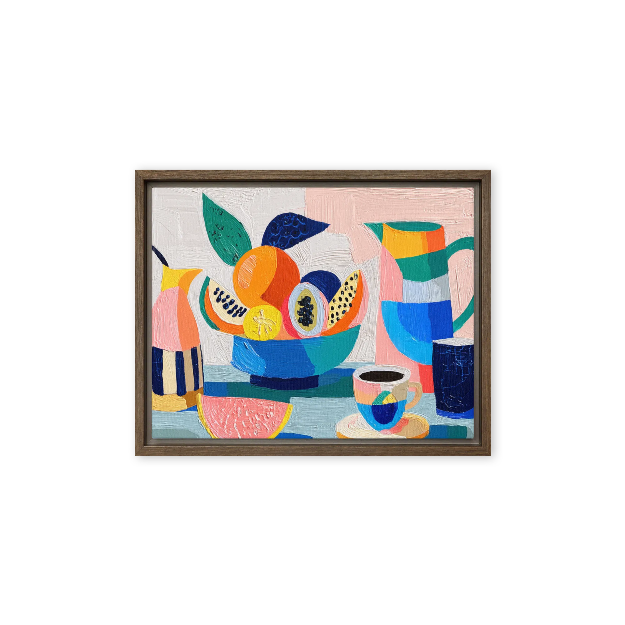 Citrus and Coffee Still Life