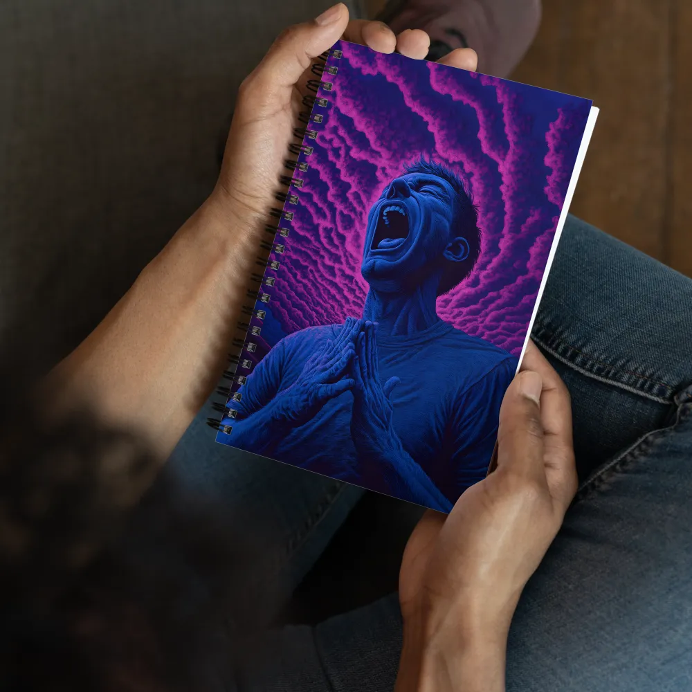 Ultraviolet Agony 
 Spiral Notebook | 140 pages