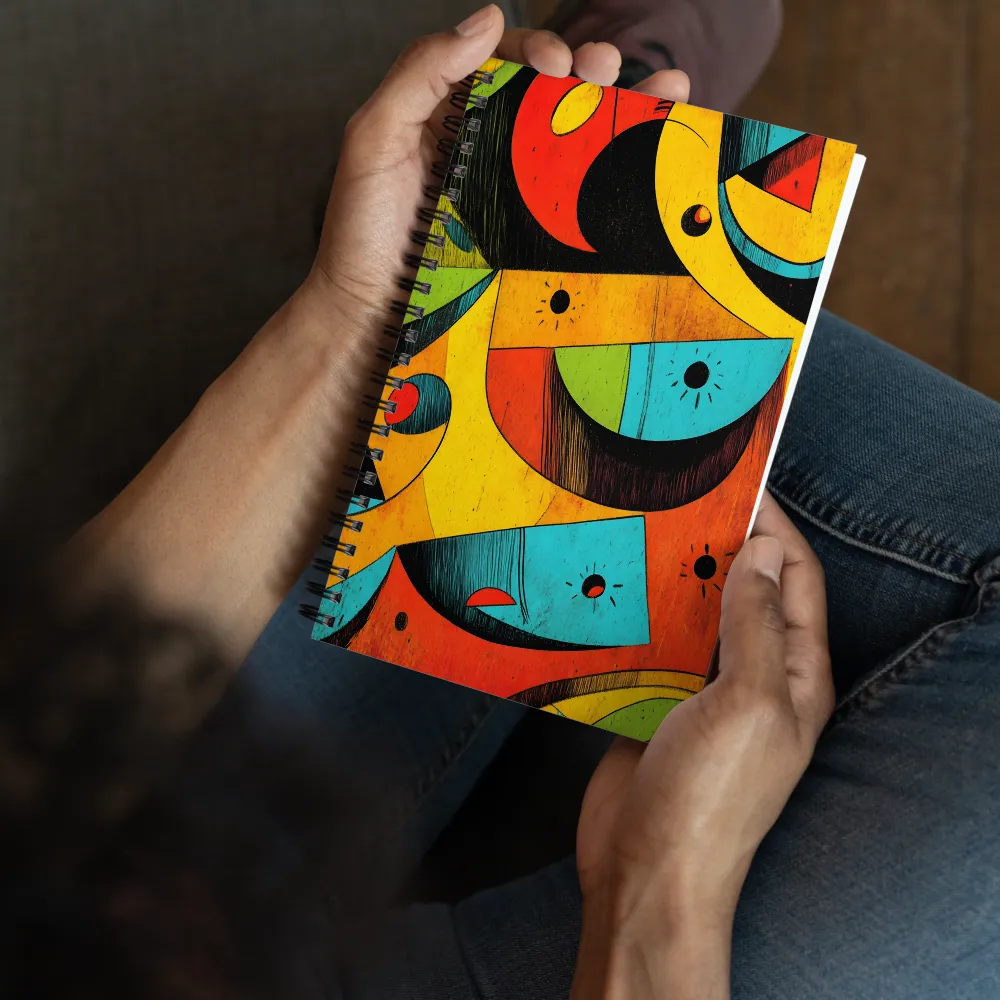 Fragmented Vibrancy 
 Spiral Notebook | 140 pages