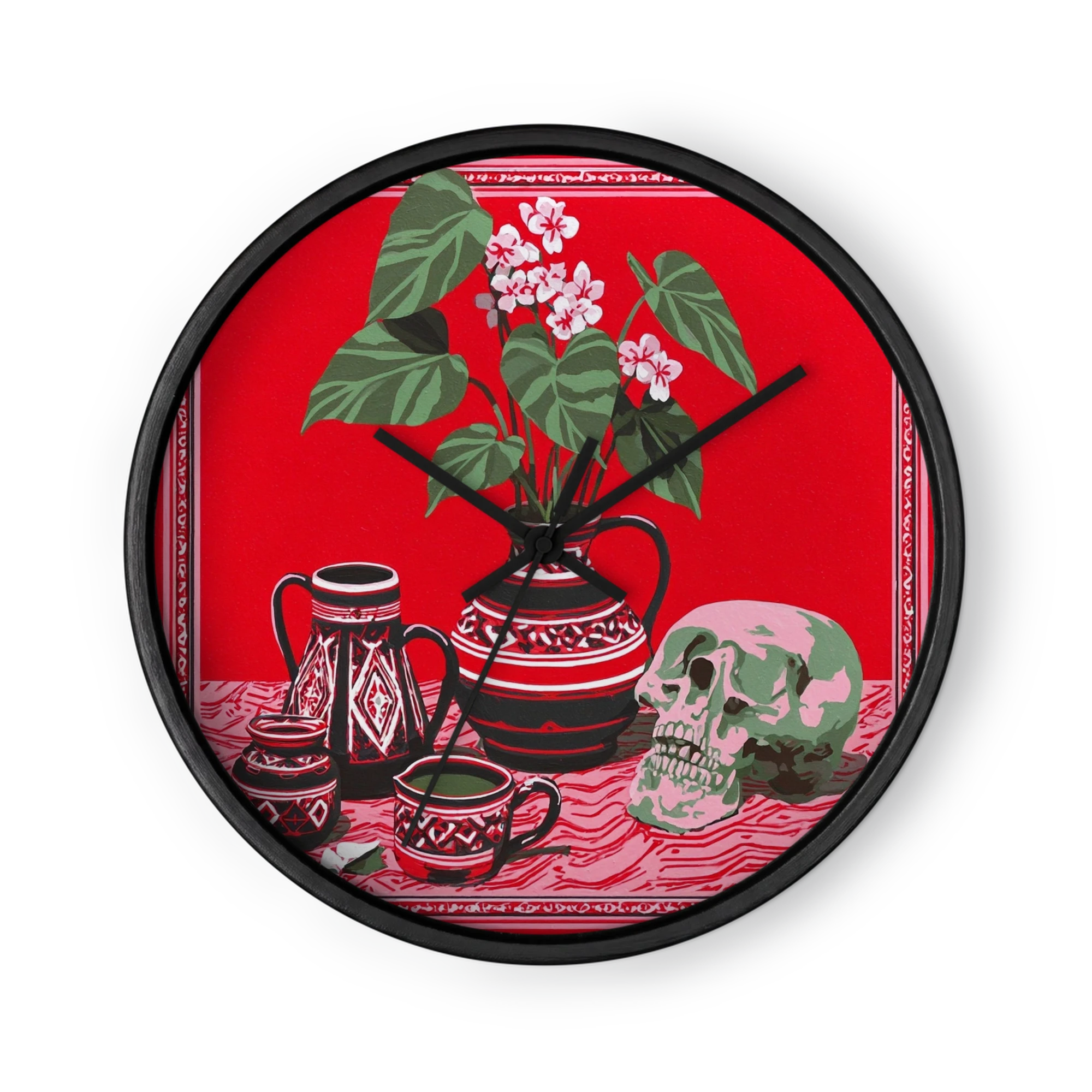 Red Vanitas Still Life
