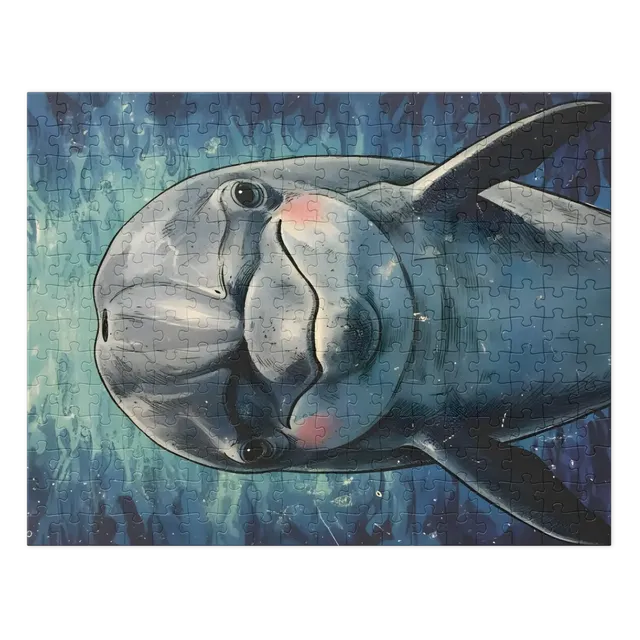 Blushing Dolphin | Jigsaw Puzzles