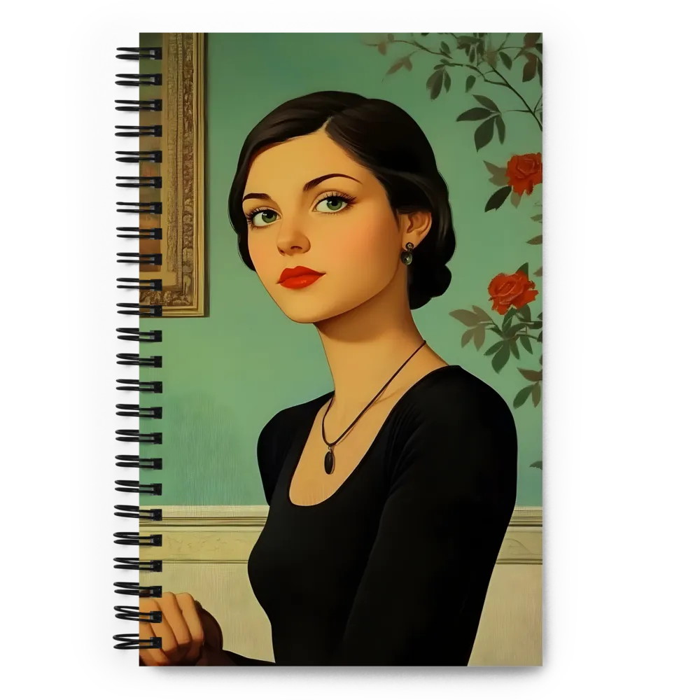 Emerald Gaze 
 Spiral Notebook | 140 pages