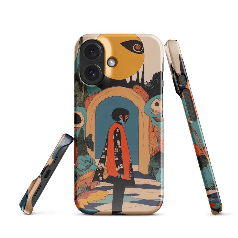 Wanderer in a Fantastical Realm 
 iPhone 15 Pro | Tough Case