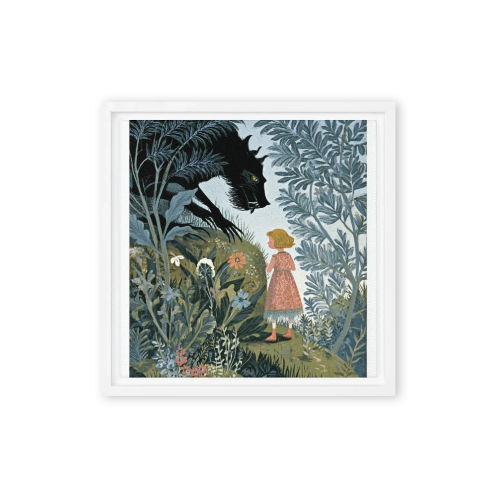 The Encounter in the Woods | Art Print