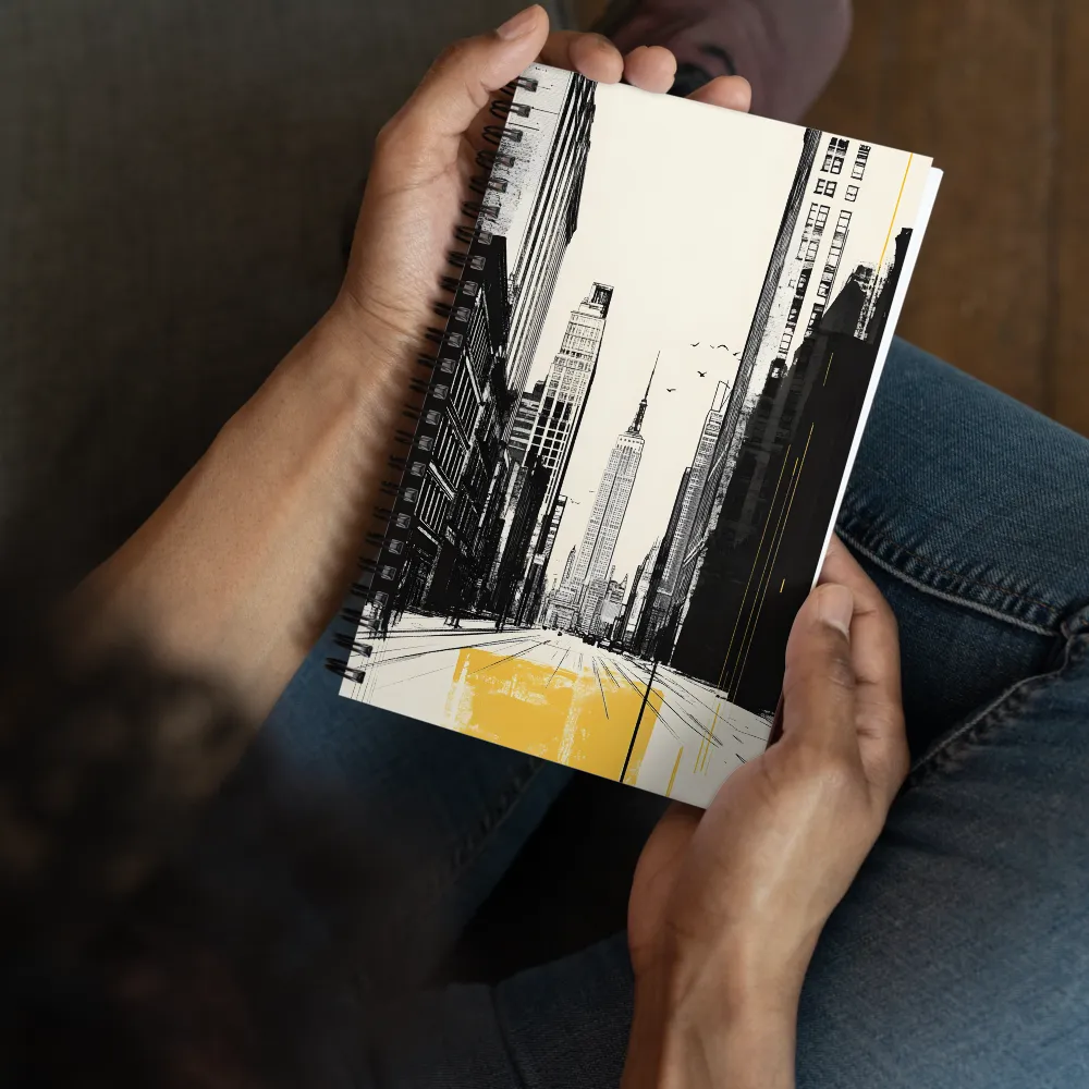 Urban Sketch: Empire Street 
 Spiral Notebook | 140 pages