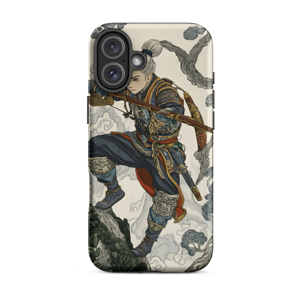 Traditional Japanese Warrior Illustration | Phone Case