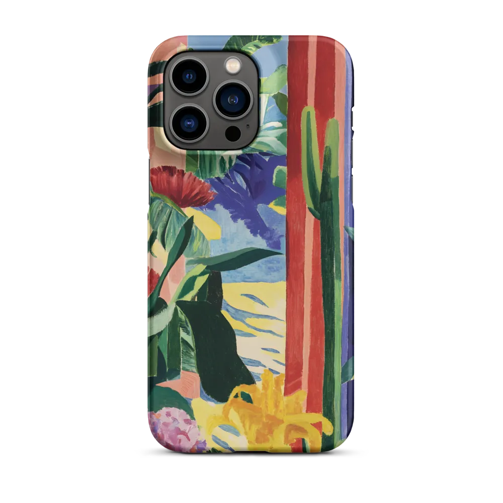 Modernist Floral Landscape | Phone Case