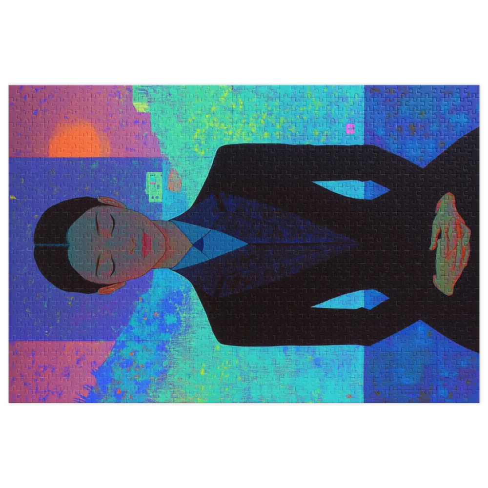 Modern Portrait of a Woman | Jigsaw Puzzle (252/520 pieces)