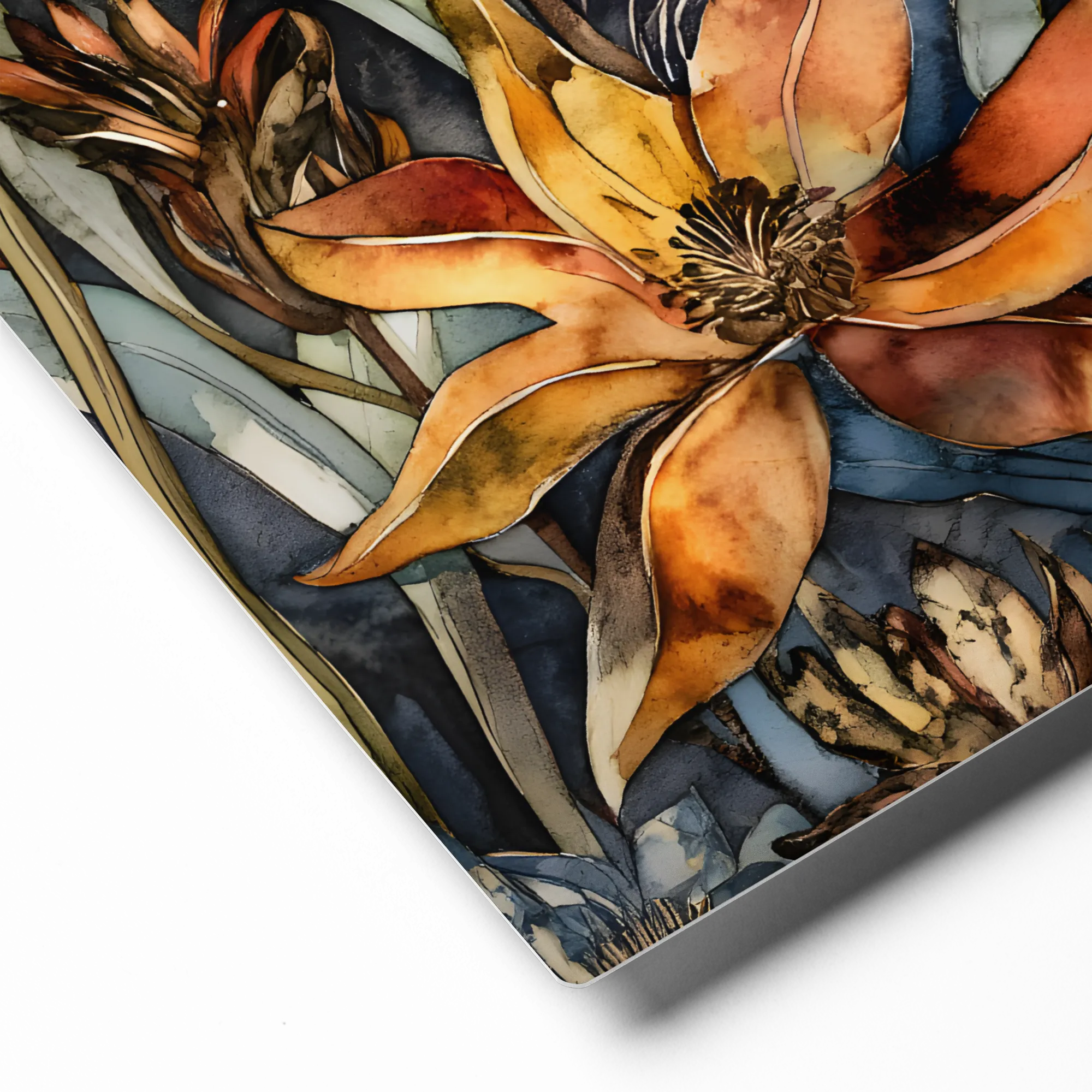 Jungle Sentinel 
 Metal Print | 12″x 12″