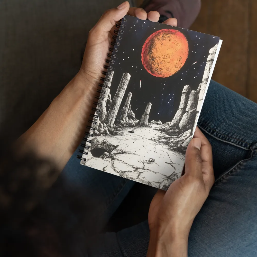 Red Planet Odyssey 
 Spiral Notebook | 140 pages