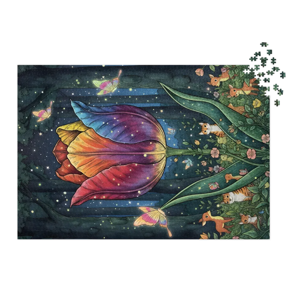 Enchanted Night Tulip
