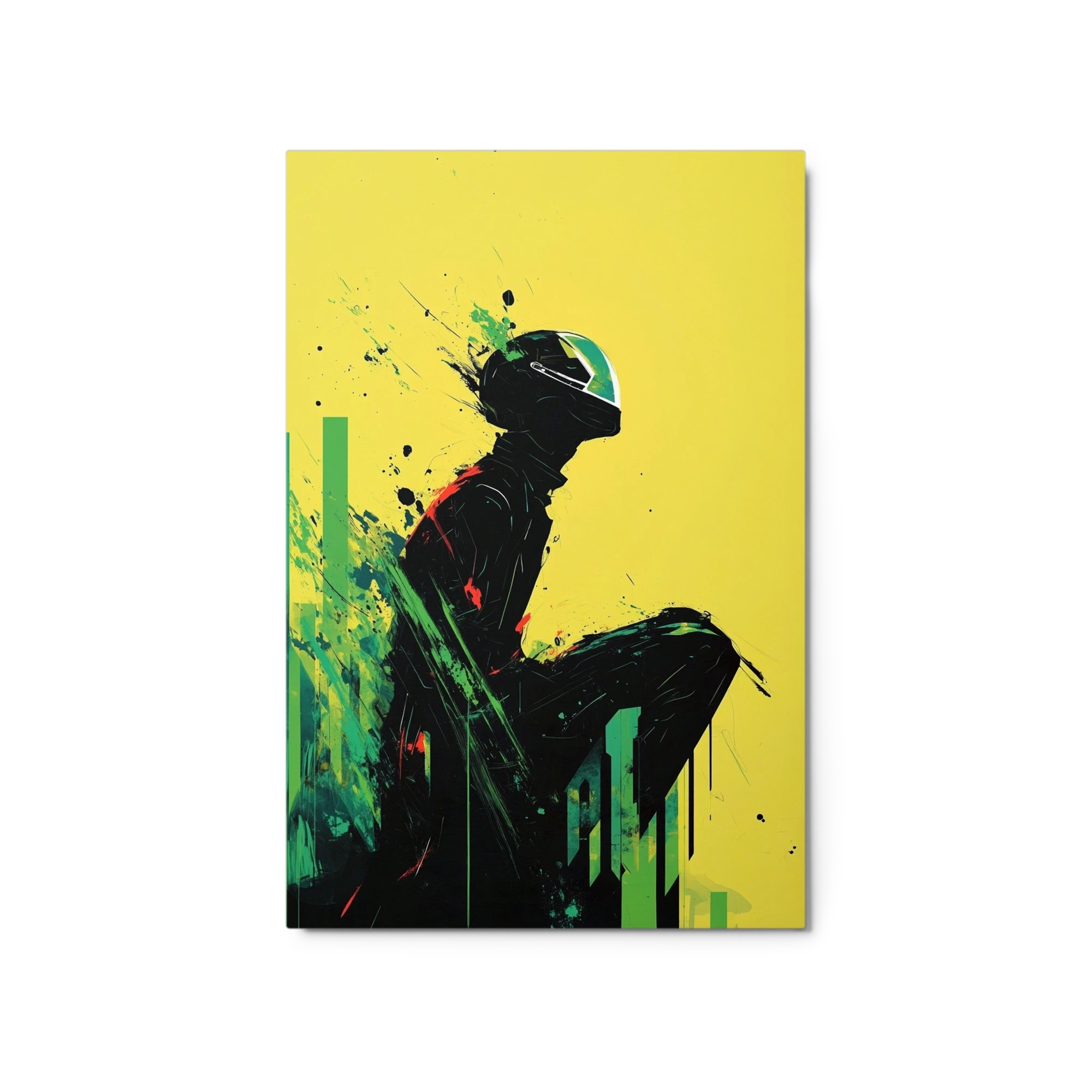 Motorcycle Racer Illustration