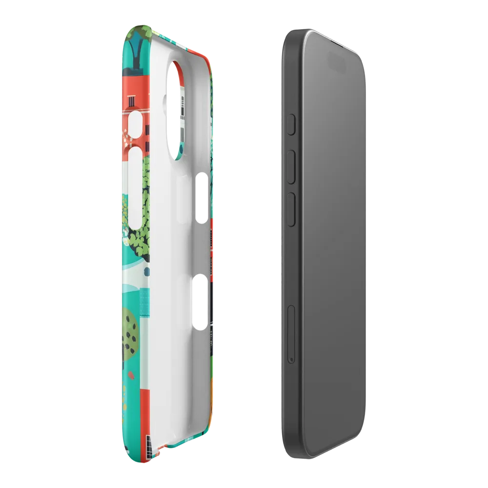 Whimsical Cityscape 
 Samsung Galaxy S25 | Snap Case