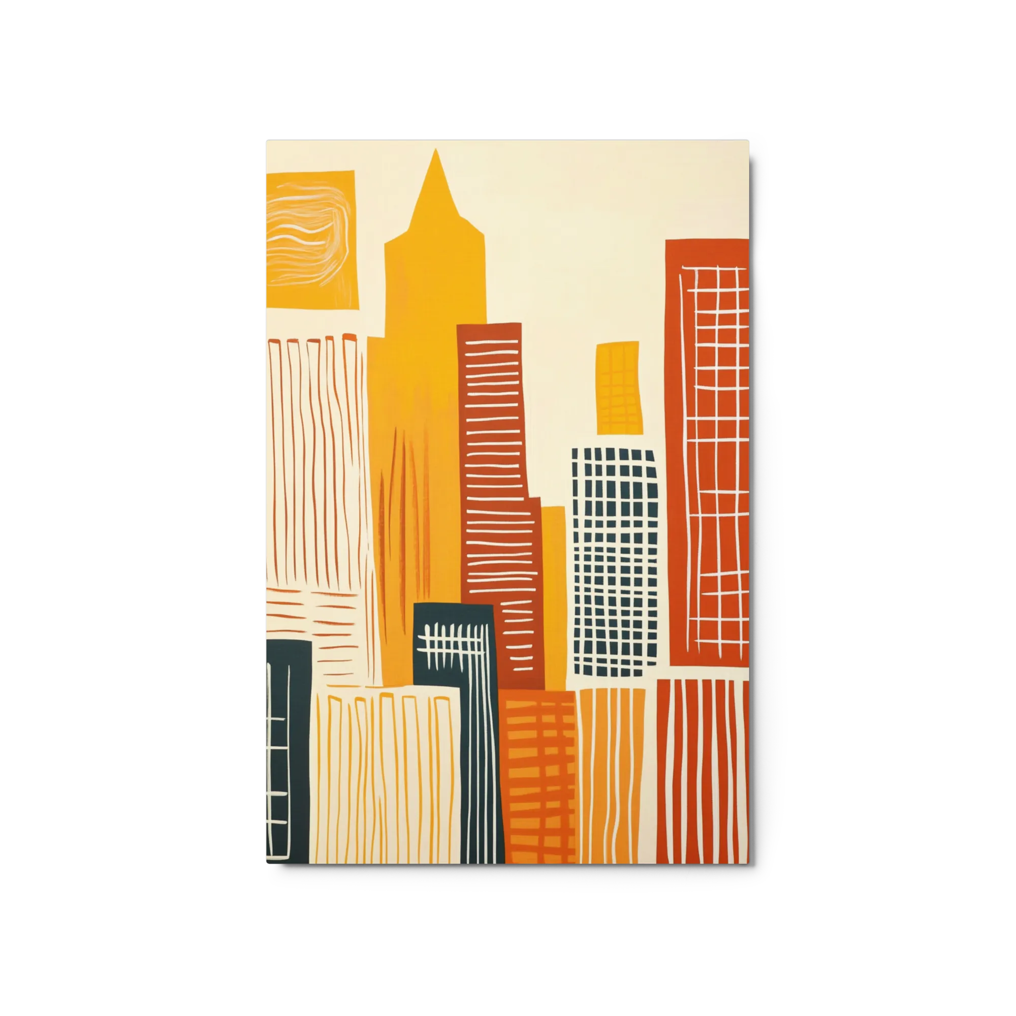 Metropolis in Warm Tones