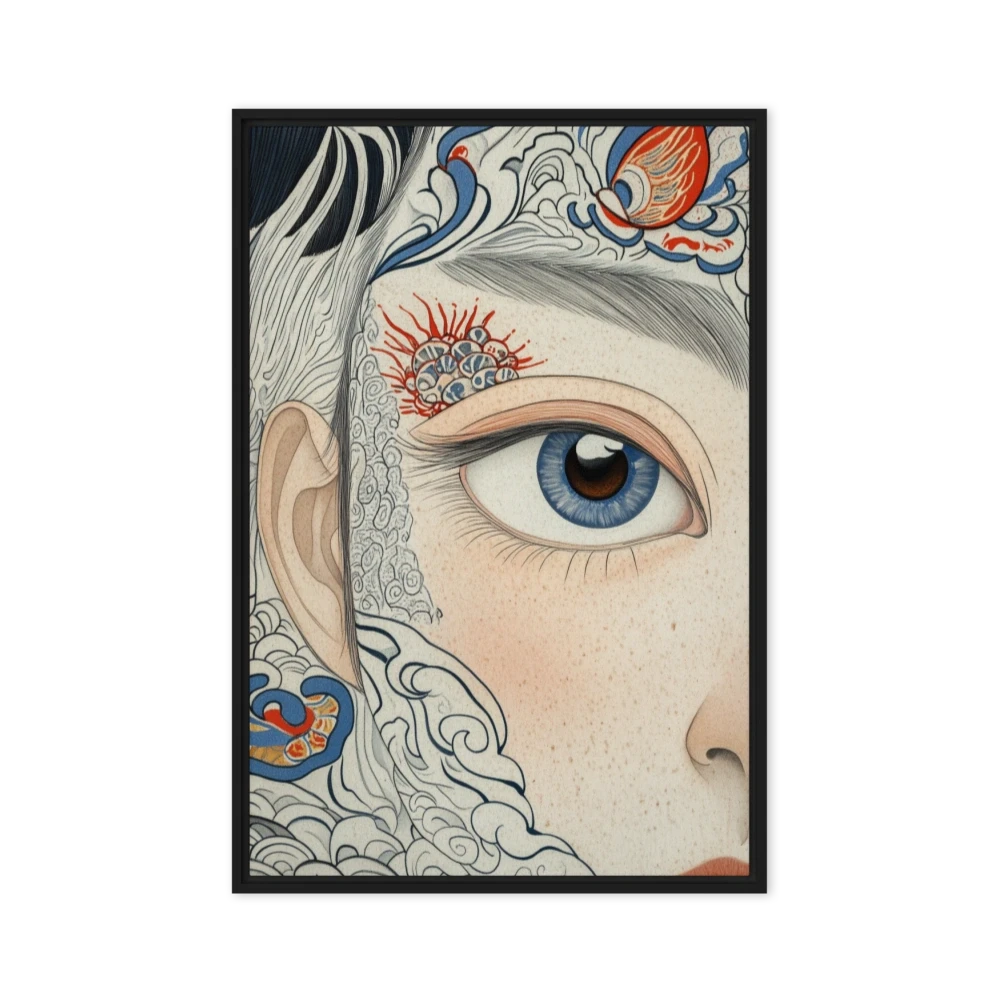 Intricate Female Eye Portrait