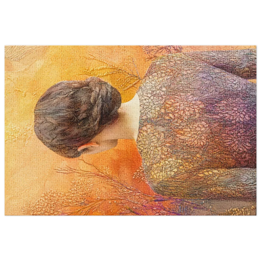 The Braided Serenity 
 Jigsaw Puzzle in Tin Box