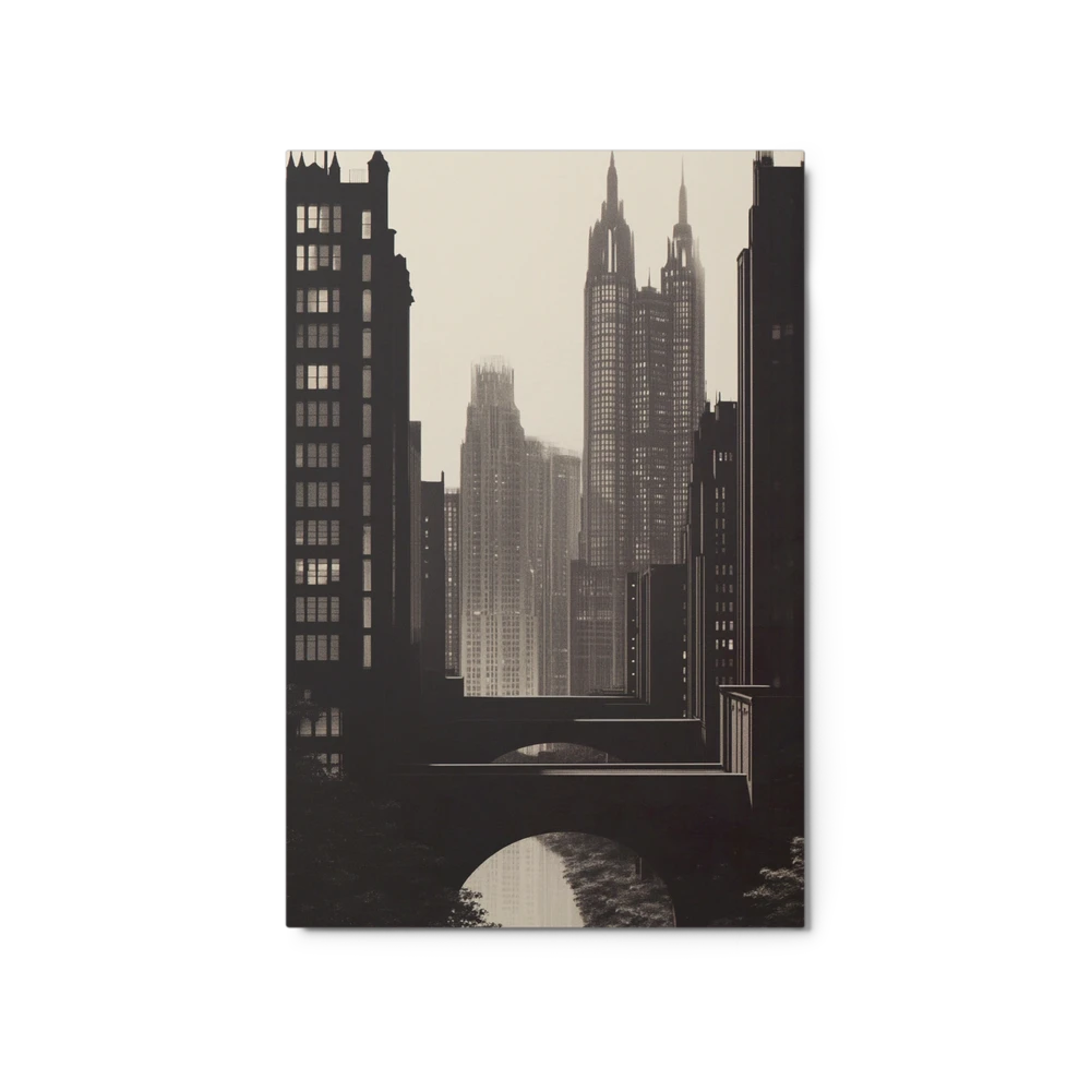 Sepia City Arches | Art Print