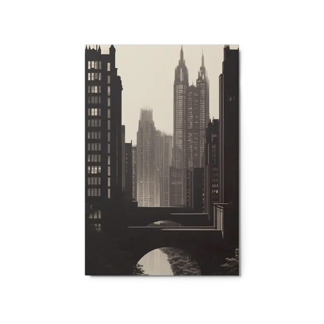Sepia City Arches | Art Print