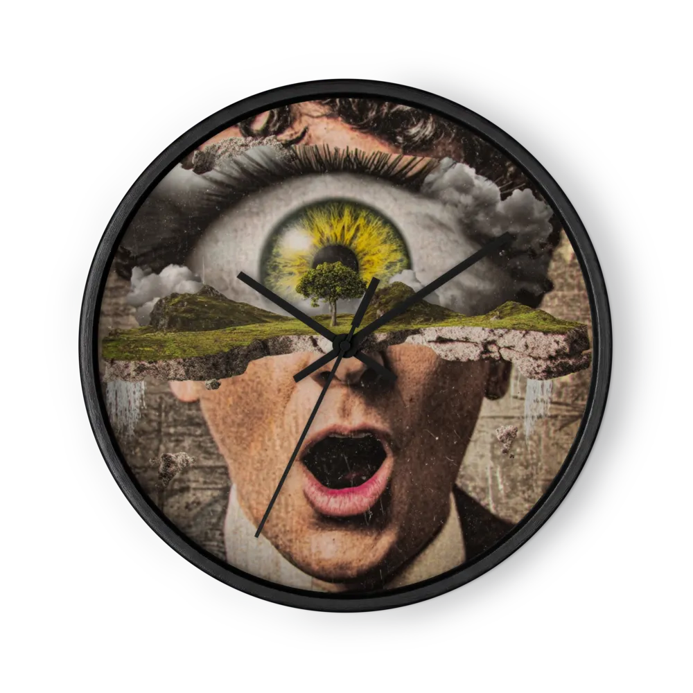 Vision of the Mind | Wall Clock