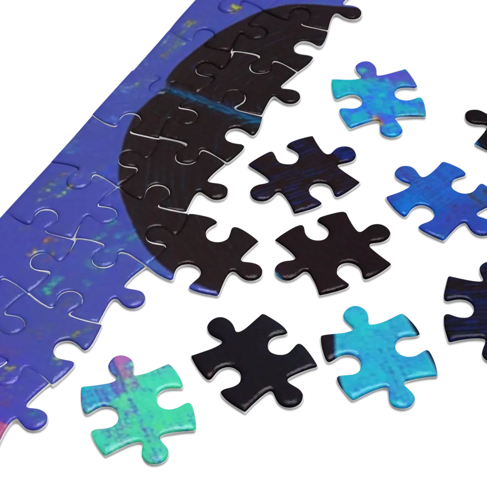 Tela Urbana Meditativa 
 Puzzle em caixa de metal