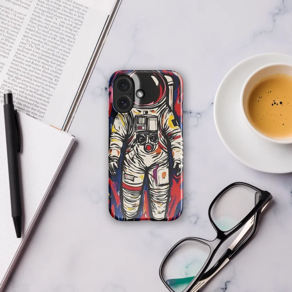 Cosmic Pop Astronaut 
 iPhone 16 Pro | Tough Case