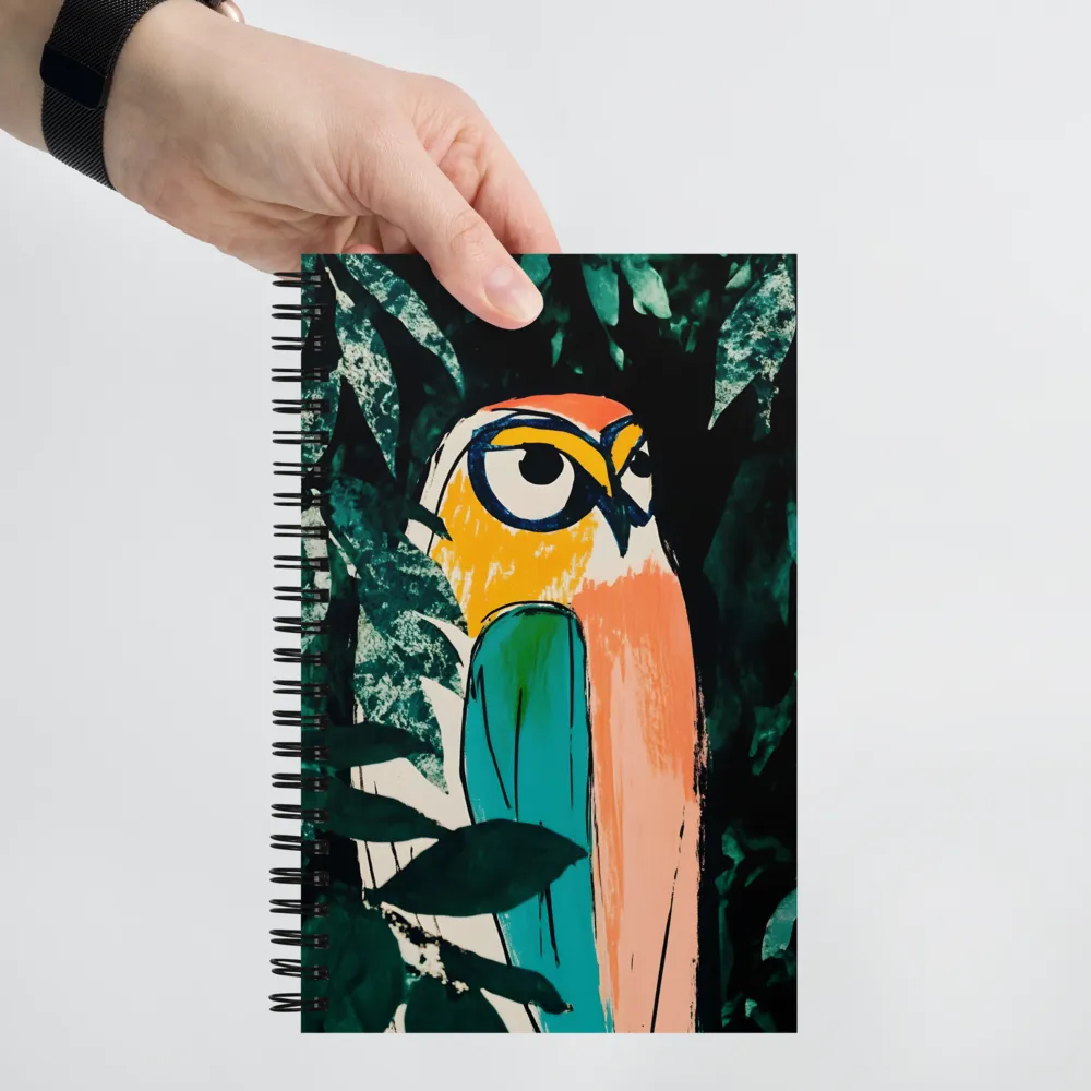 Camouflaged Majesty: The Abstract Owl