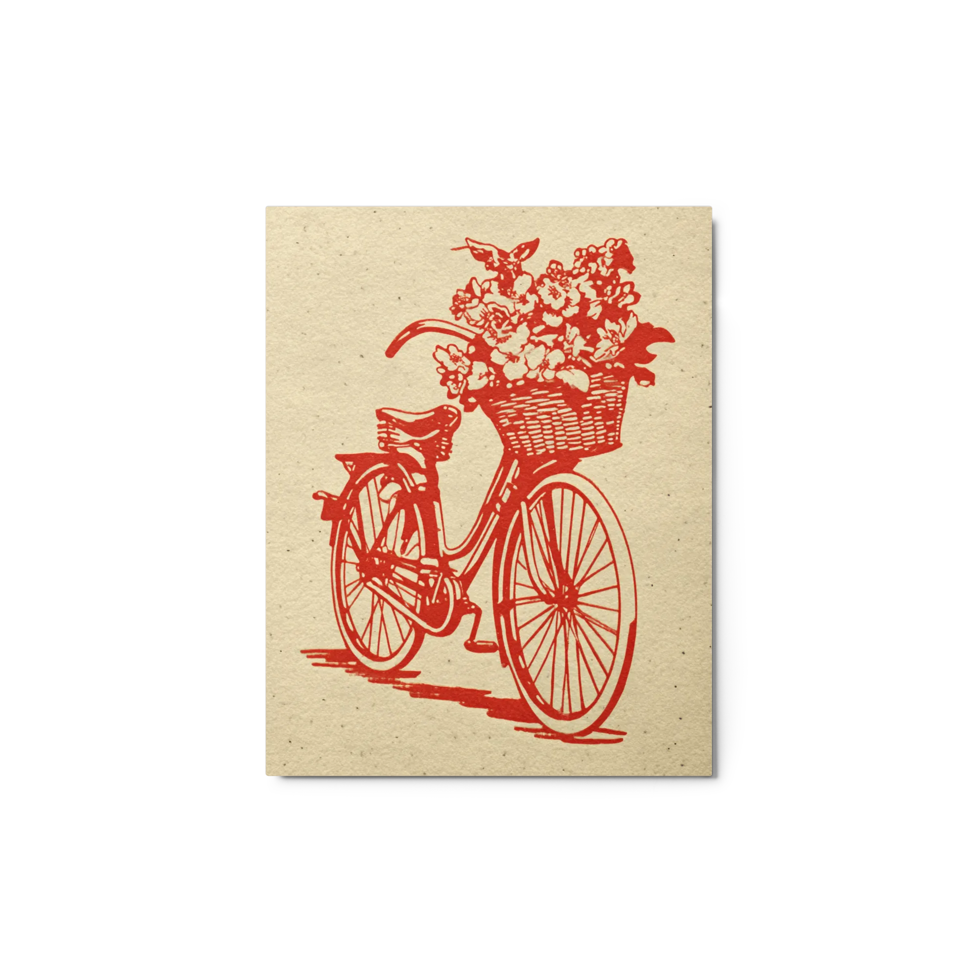 Vintage Red Bicycle