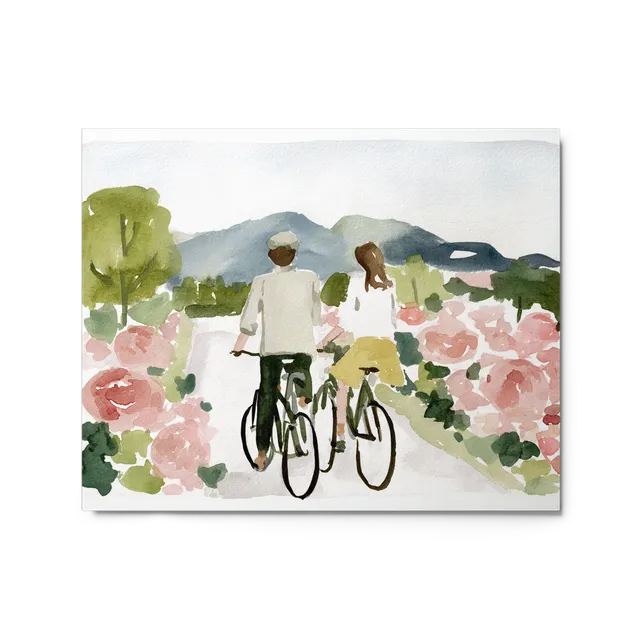 Countryside Cycling | Art Print