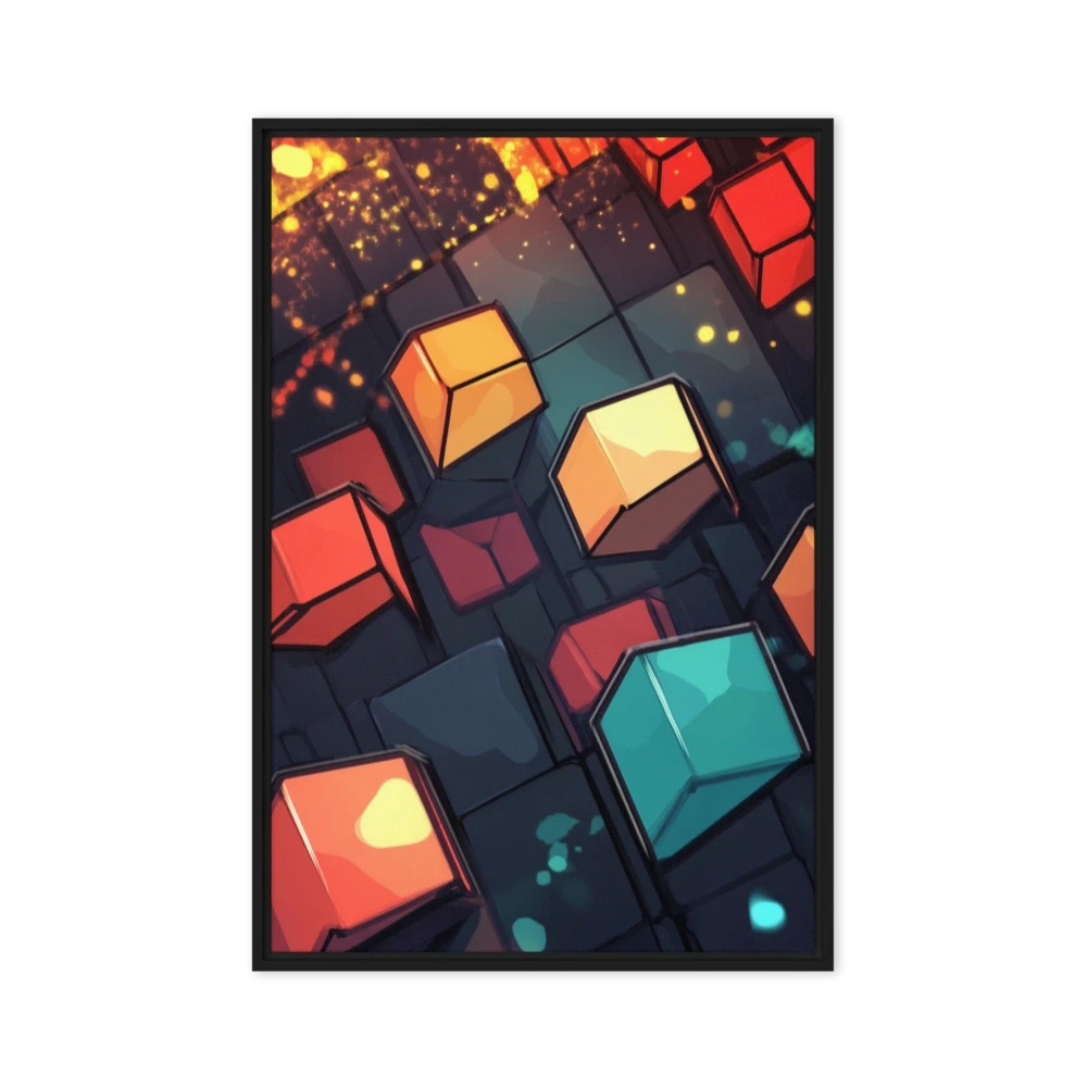 Abstract Geometric Digital Art