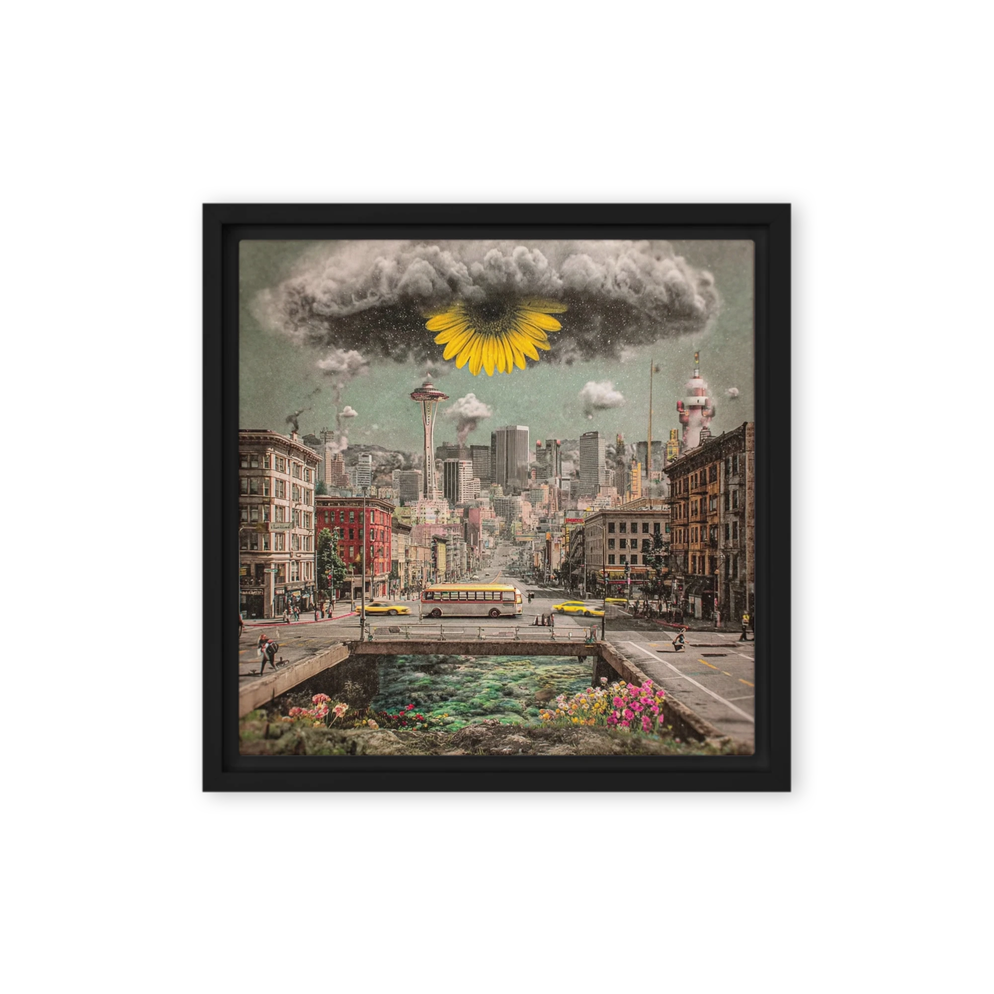 Sunflower Over Seattle