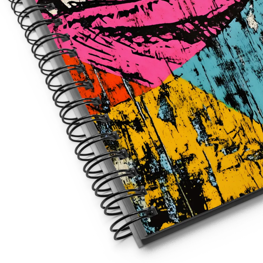 Intense Gaze, Pop Art Style 
 Spiral Notebook | 140 pages