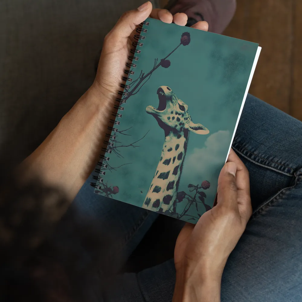 Whispers of the Tall: A Surreal Giraffe Encounter