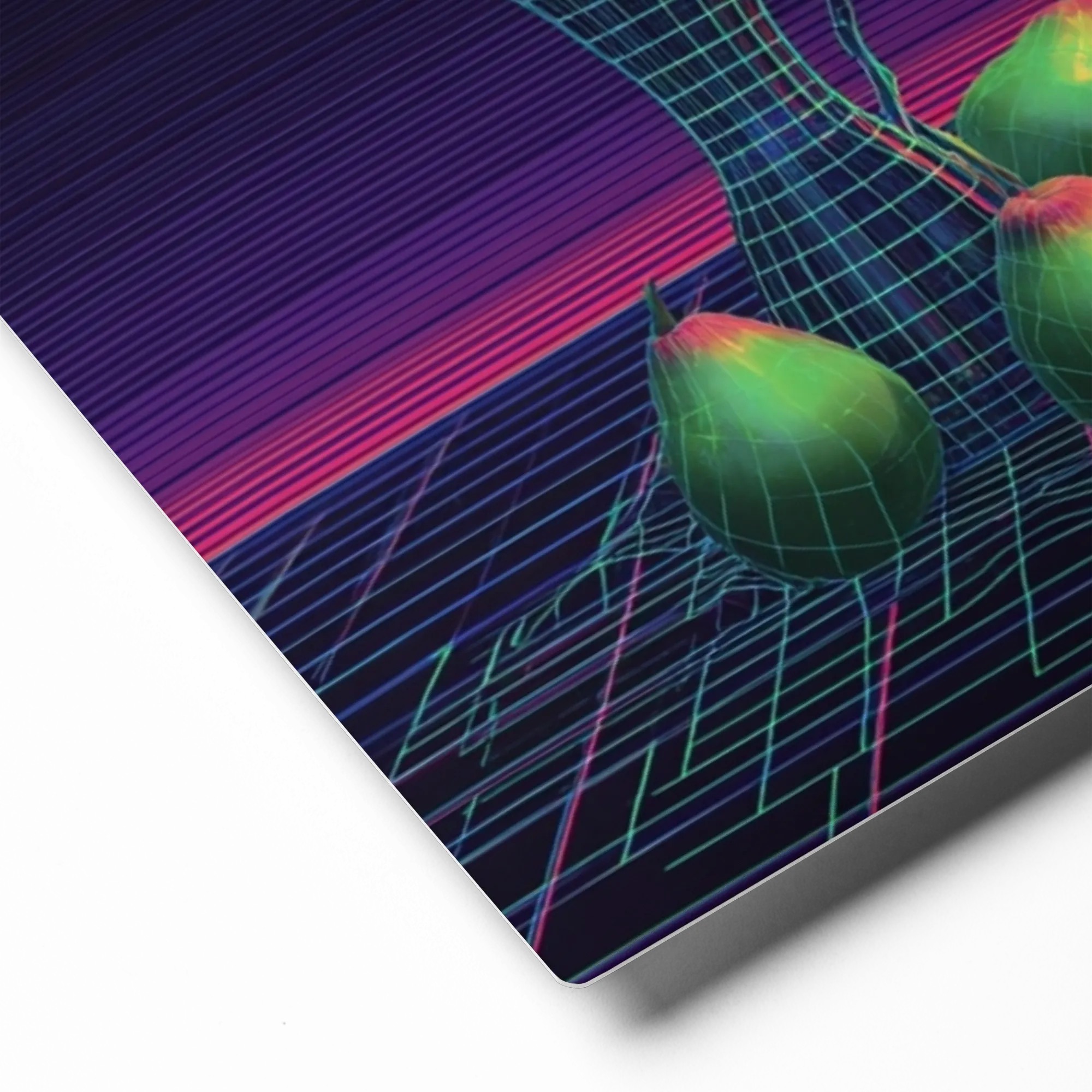 Cybernetic Wireframe Still Life | Art Print