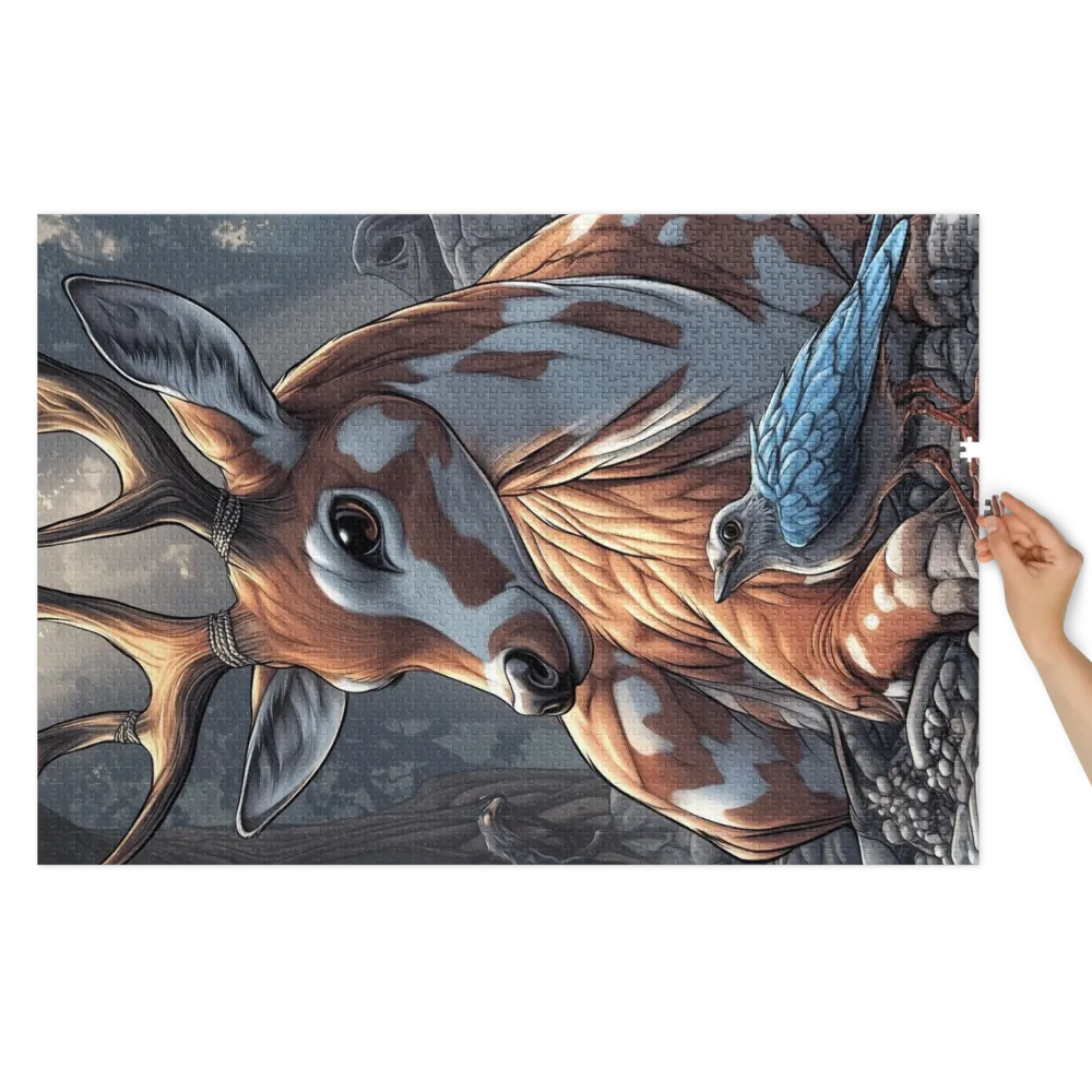Forest Guardian 
 Jigsaw Puzzle in Tin Box