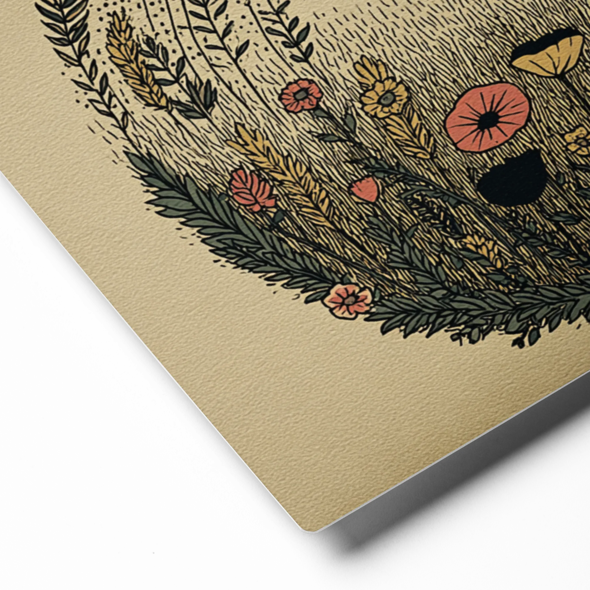 Golden Meadow Sun | Art Print