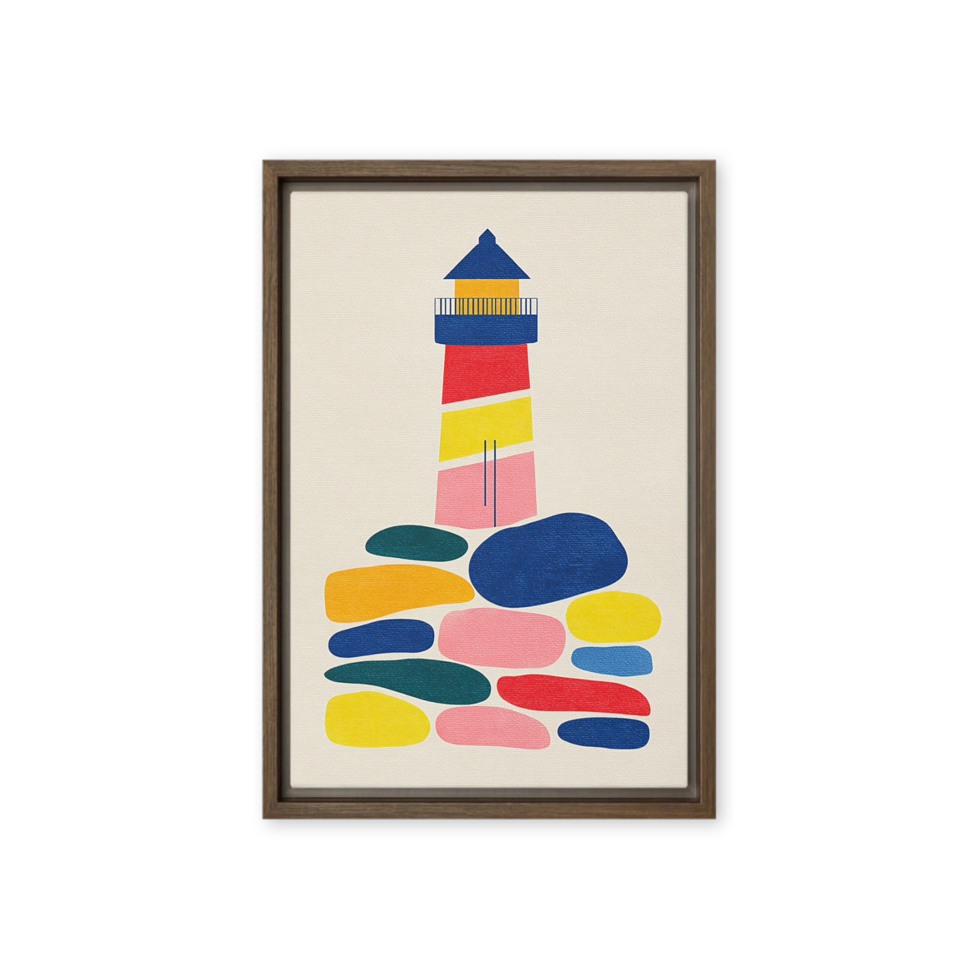 Beacon on the Rocks | Art Print