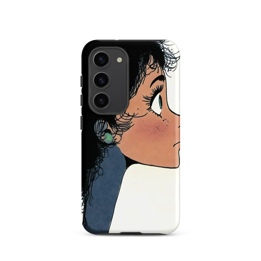 Female Profile Illustration | Phone Case